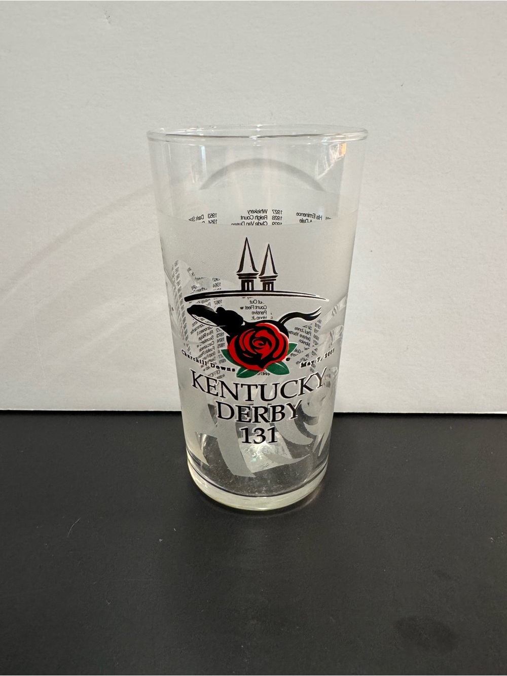 2005 Kentucky Derby 131 Mint Julep Glass